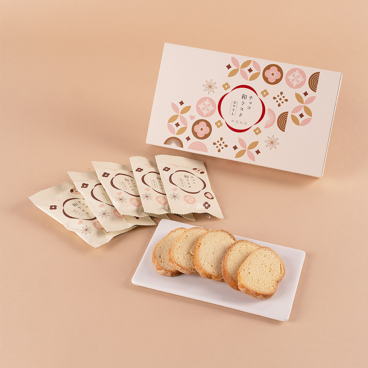 チョコ和ラスクホワイト