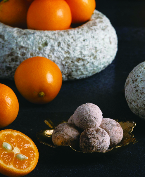 熟成トリュフ金柑カフェモカ