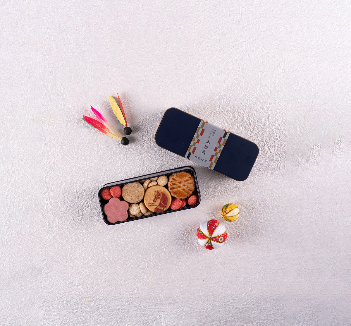 2026年賀クッキー缶